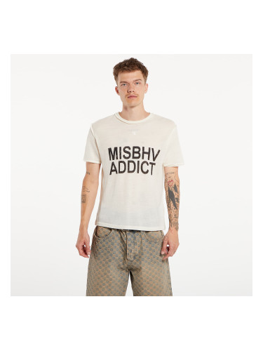 Тениска MISBHV Misbhv Addict T-Shirt UNISEX Off White XL