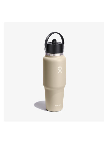 Hydro Flask 1000 ml Wide Flex Straw Travel Bottle Oat Universal