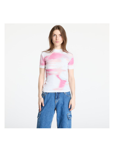 Тениска Calvin Klein Jeans Rib Tee White L