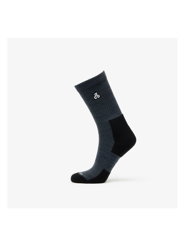 Чорапи Nike ACG Everyday Cushioned Crew Socks 1-Pack Anthracite/ Volt/ Black/ Summit White S
