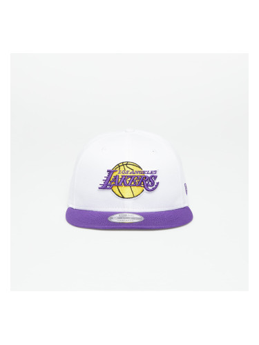 Шапка New Era Los Angeles Lakers Crown Team 9FIFTY Snapback Cap Optic White/ True Purple M-L