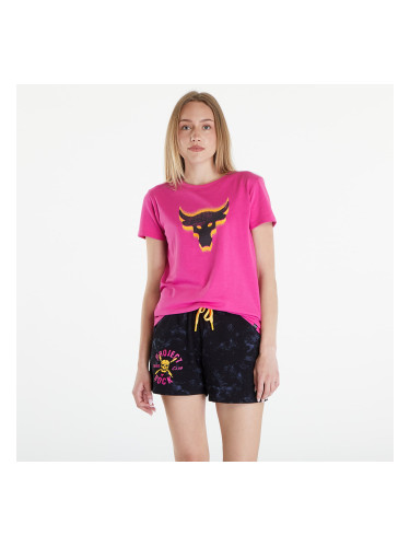 Тениска Under Armour Project Rock W Underground Core T Astro Pink/ Black S