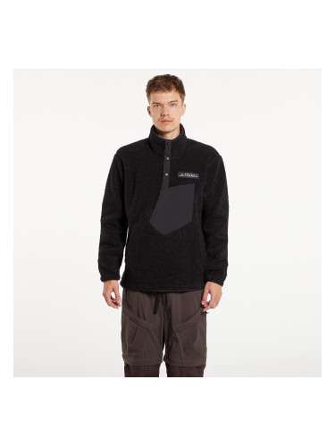 Суитшърт adidas Terrex Xploric High Pile Fleece Pulover Black XXL