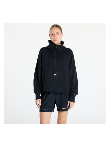 Суитшърт Under Armour Project Rock Half Zip Pullover Black M