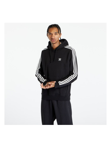 Суитшърт adidas 3-Stripes Hoody Black M