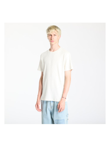 Тениска Calvin Klein Jeans Linear Quilted Tee Ivory XL