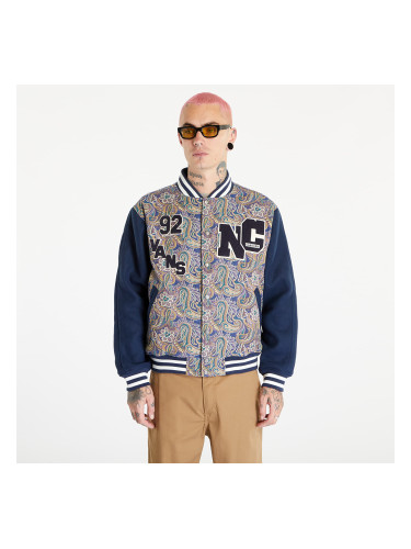 Бомбер Vans Vault x Nigel Cabourn Letterman Jacket Navy M