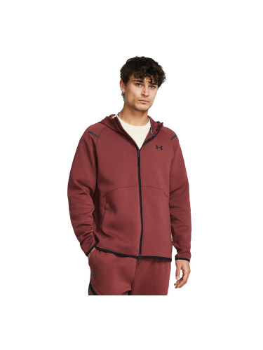 Суитшърт Under Armour Unstoppable Fleece FZ Red L