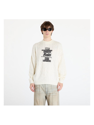 Пуловер Wasted Paris Rain Cable Knit Sweater Off-White XL