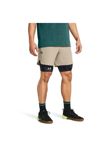 Къси панталони Under Armour Peak Woven Shorts Brown XXL