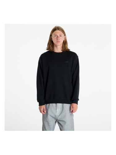 Суитшърт New Balance Athletics French Terry Crew Black Bk M