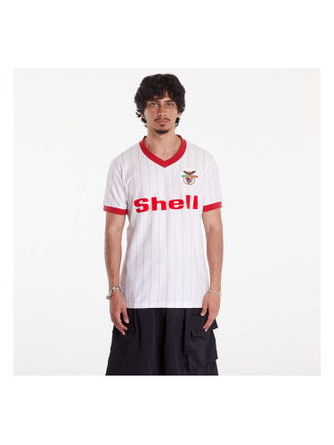 Джърси COPA SL Benfica 1985 - 86 Away Retro Football Shirt UNISEX White M