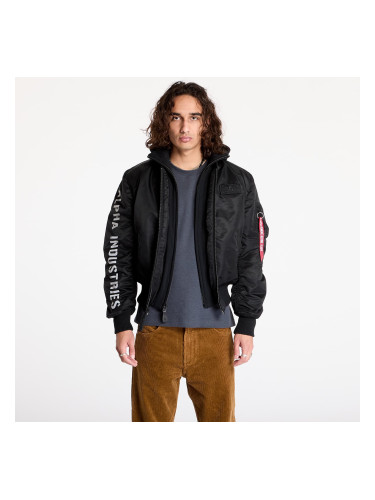 Яке Alpha Industries MA-1 D-Tec SE Black/ Reflective L