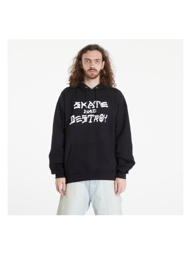 Суитшърт Thrasher Skate And Destroy Hood Black M