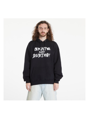 Суитшърт Thrasher Skate And Destroy Hood Black S