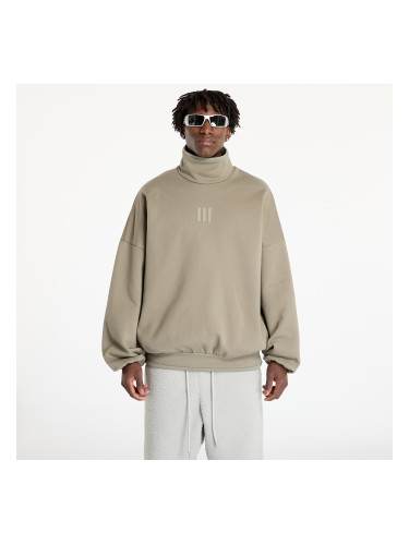 Суитшърт adidas x Fear Of God Athletics Fleece Mock Sweatshirt Clay L