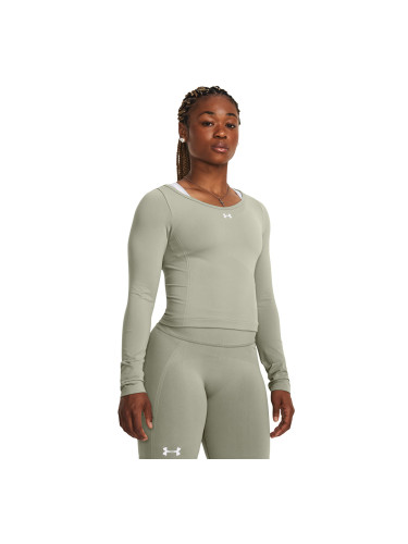 Тениска Under Armour Train Seamless LS Green L