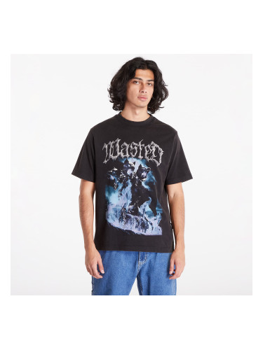 Тениска Wasted Paris T-Shirt Knight Core Faded Black S