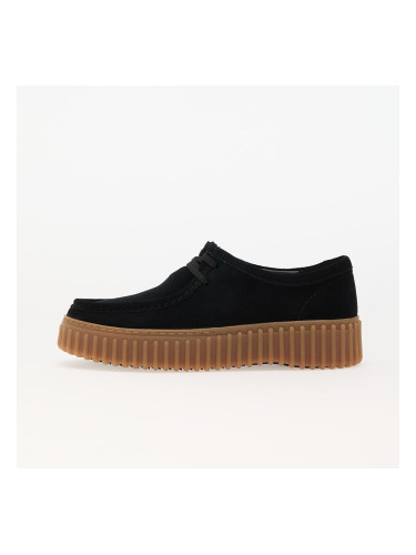 Сникърси Clarks Torhill Bee Black Suede EUR 36