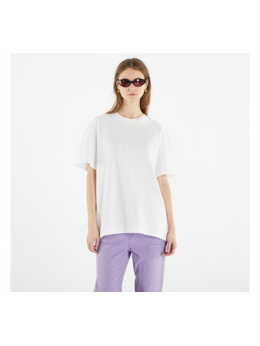 Тениска Carhartt WIP Duster Short Sleeve T-Shirt UNISEX White Garment Dyed XS