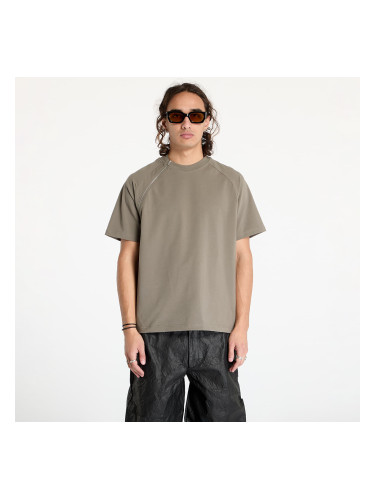 Тениска HELIOT EMIL Sequence Zip T-Shirt UNISEX Dusty Green XXL