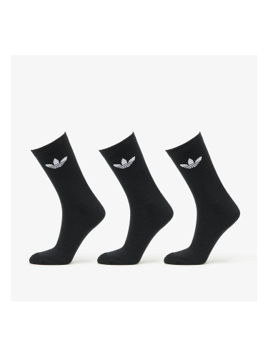 Чорапи adidas Trefoil Cushion Crew Socks 3-Pack Black M