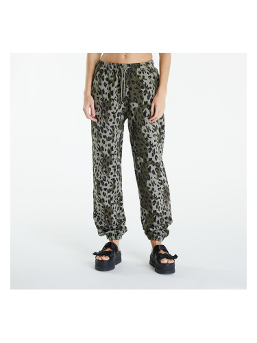 Панталони Patta Femme Leopard Jogging Pants Dusty Olive M