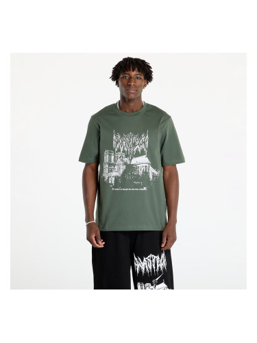 Тениска Wasted Paris Vault T-Shirt Granite Green L