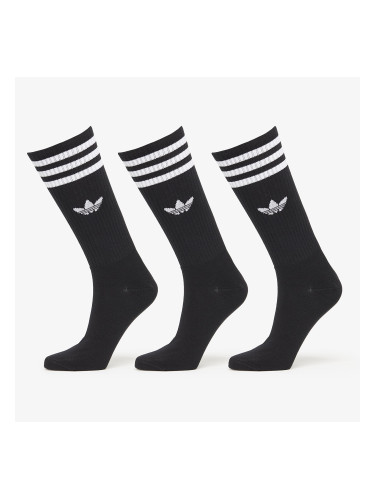 Чорапи adidas High Crew Sock 3-pack Black M