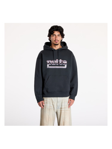 Суитшърт Patta Metal Boxy Hooded Sweater UNISEX Moonless Night L