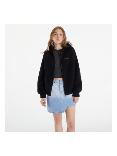 Суитшърт Daily Paper Njeri Oversized Zipper Hoodie Black L