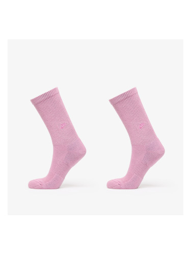 Nike Everyday Cushioned Crew Socks 2-Pack Plum Dust/ Plum Dust L