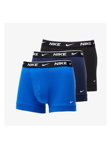 Nike Dri-FIT Trunk 3Pack C/O Navy/ Blue/ Black M