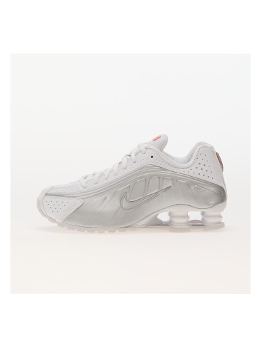 Сникърси Nike W Shox R4 White/ White-Metallic Silver-Max Orange EUR 35.5