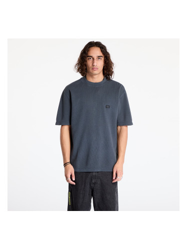 Тениска Calvin Klein Jeans Waffle Woven Label Tee Black S