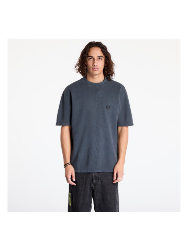 Тениска Calvin Klein Jeans Waffle Woven Label Tee Black S