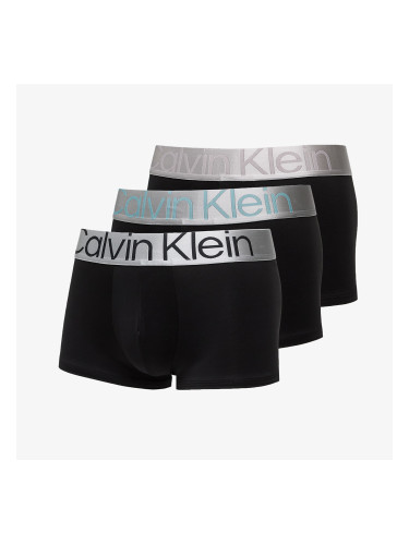 Calvin Klein Reconsidered Steel Low Rise Trunk 3-Pack Black M