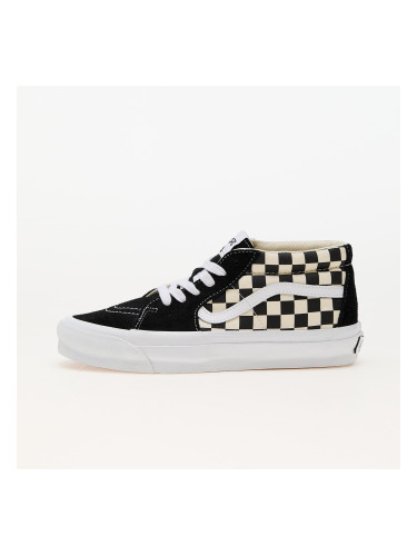 Сникърси Vans Sk8-Mid Reissue 83 LX Checkerboard Black/ Off White EUR 43