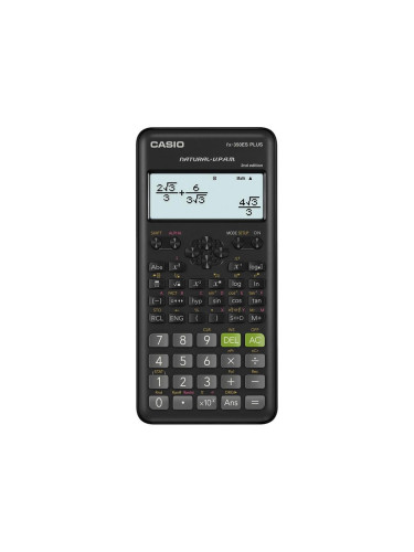 Casio - Училищен калкулатор 1xLR44 черен