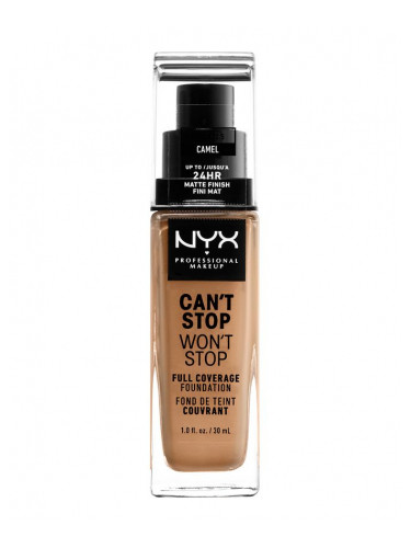 NYX Professional Makeup фон-дьо-тен - Can't Stop Won't Stop Full Coverage Foundation - Camel