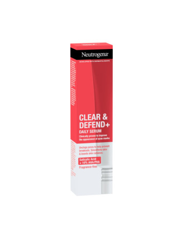 Neutrogena серум - Clear and Defend Plus Serum