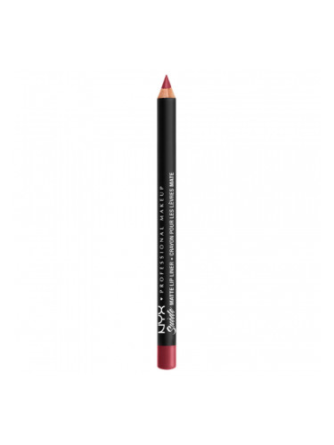 NYX Professional Makeup молив за устни - Suede Matte Lipliner – Cherry Skies (SMLL03)