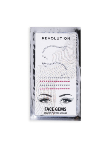 Revolution Metallic Muse Silver Flick Eye Gems