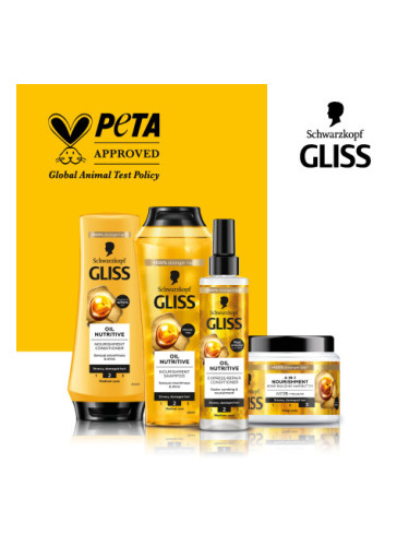 Schwarzkopf Gliss комплект за грижа за косата - Oil Nutritive Bundle