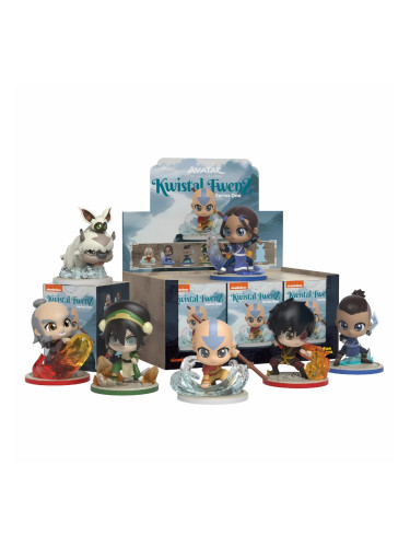 Фигурка изненада Mighty Jaxx - Avatar The Last Airbender Kwistal Fwenz Series 1, Blind Box