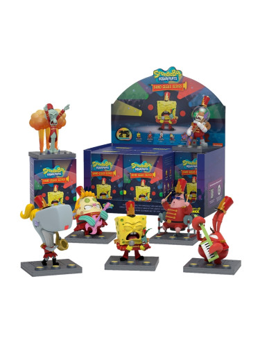 Фигурка изненада Mighty Jaxx - SpongeBob SquarePants Band Geek, Blind Box