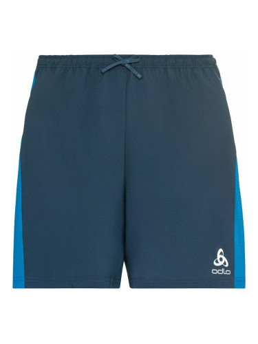 Odlo The Essential 6 inch Running Blue Wing Teal/Indigo Bunting 2XL Шорти за бягане