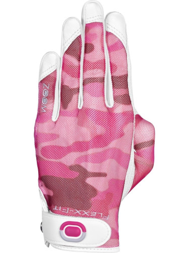 Zoom Gloves Sun Style Golf Camouflage Fuchsia Лява ръка L/XL Дамски ръкавици