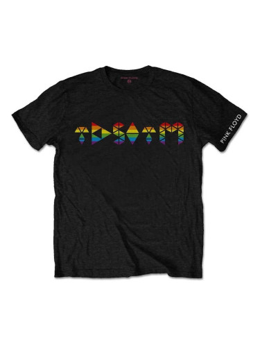 Pink Floyd Риза Dark Side Prism Initials Unisex Black M