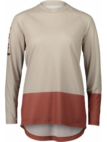 POC MTB Pure Women's LS Джърси Light Sandstone Beige/Himalayan Salt L